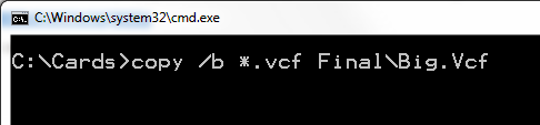 Merge multiple files