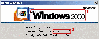 Windows 2000 - WinVer